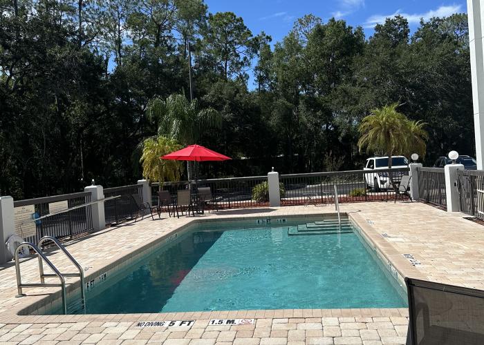 Outdoor Pool Area