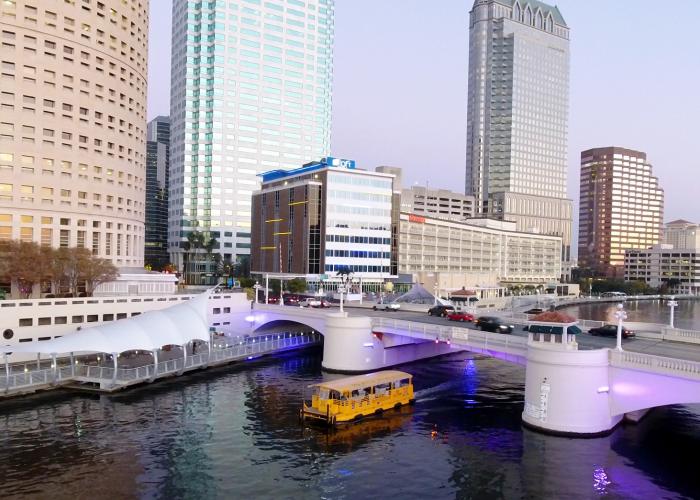 Pirate Water Taxi in Downtown Tampa