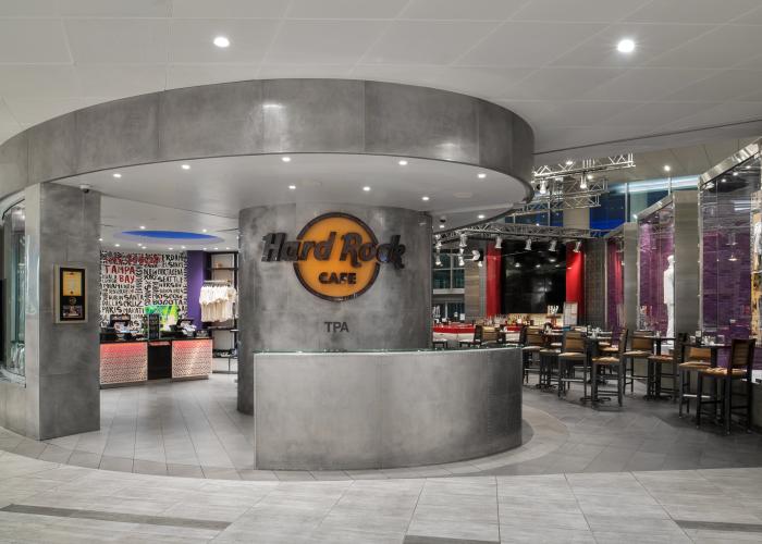 Hard Rock Cafe/Rock Shop Tampa Airport Main Terminal