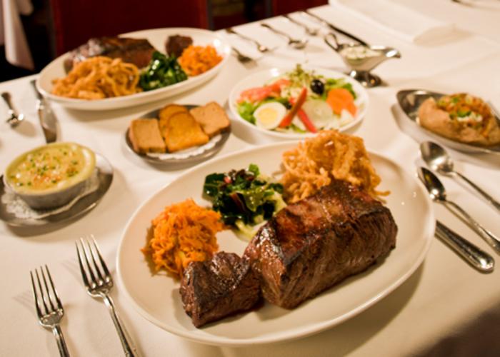 Bern's deals steakhouse menu