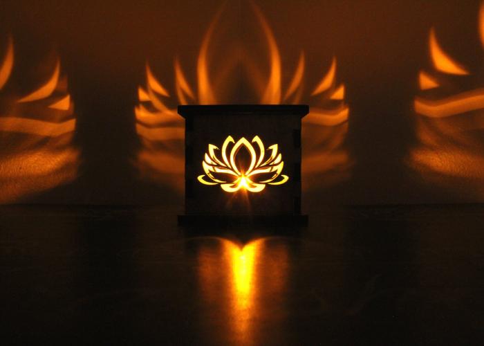 Lotus Flower Tea Light