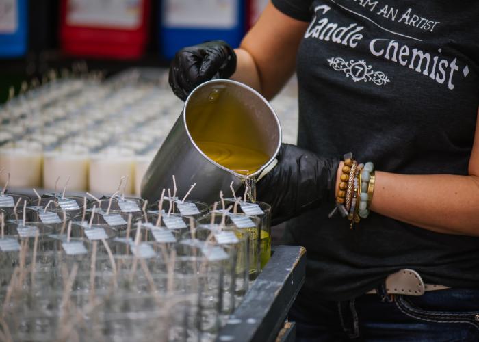 Artisan Candle Making!