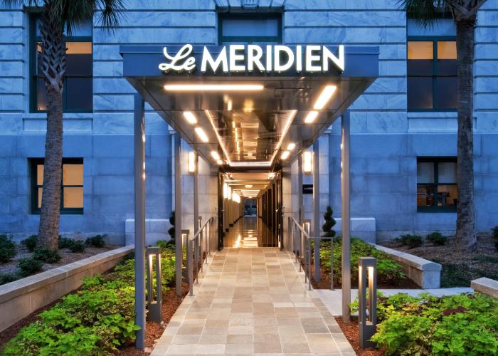 Le Meridien Entrance