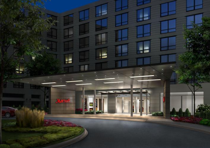Chicago Marriott Naperville Entrance 1