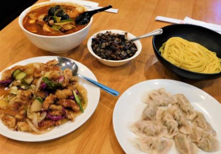 spread of Chinese food