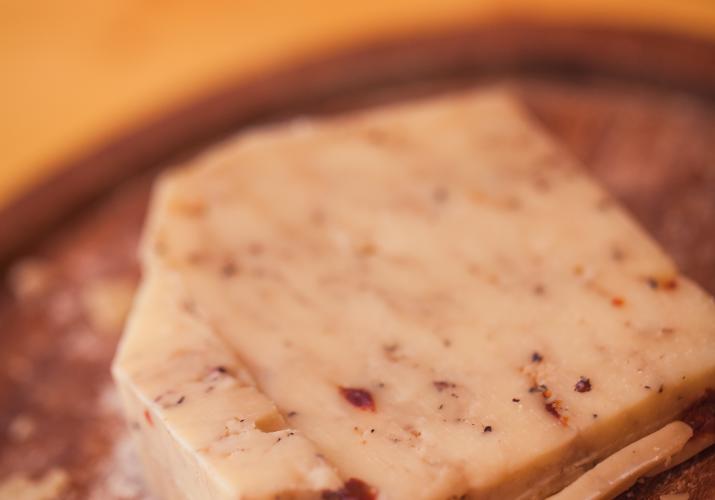 Closeup of Muranda Red Buddy Cheese