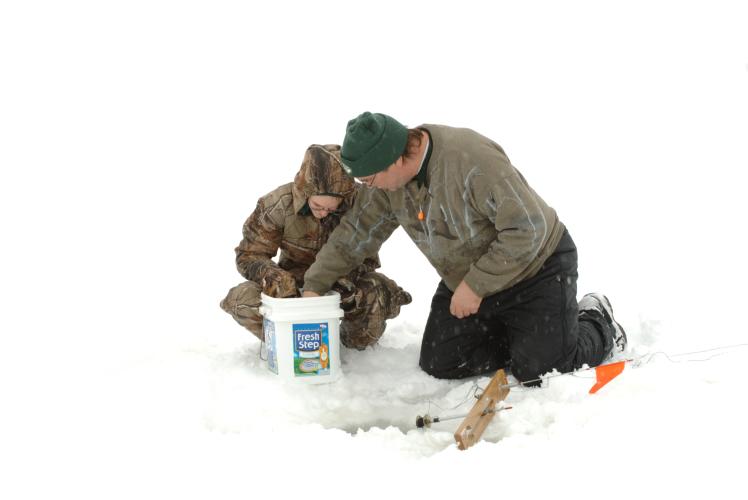Lake Altoona Ice Fishing