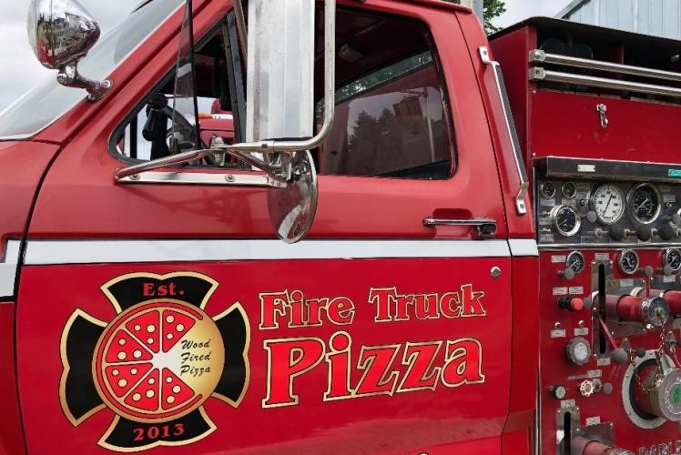 Fire Truck Pizza