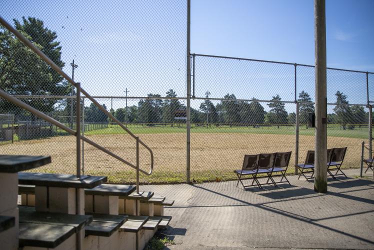 Osseo baseball field at Stoddard Park