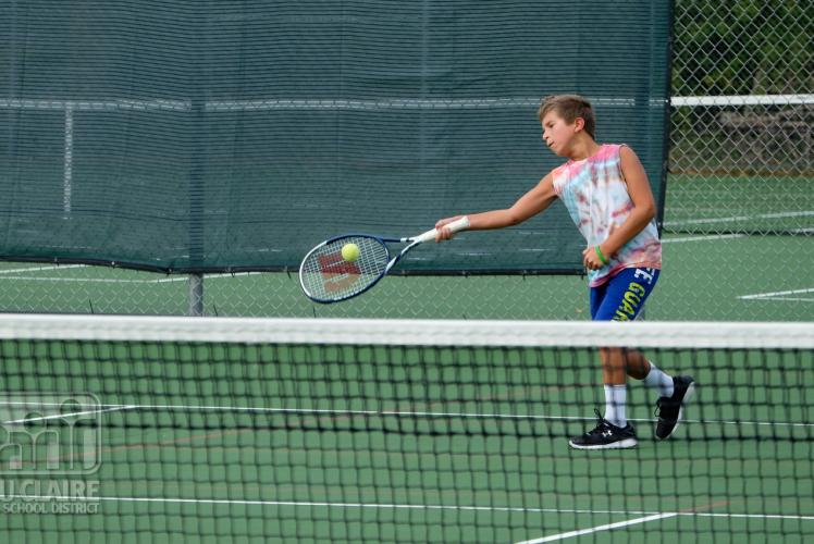 DeLong Middle School Tennis Court