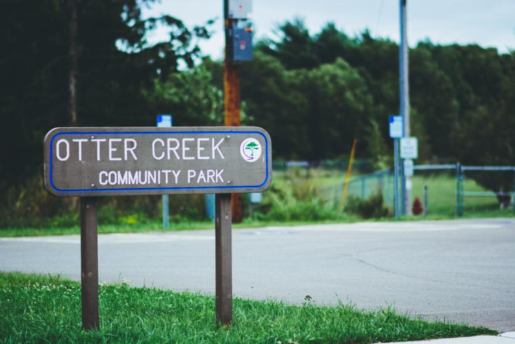Otter Creek Dog Park in Eau Claire, Wi