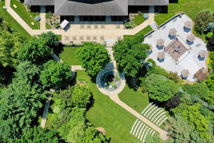 The Florian Gardens Aerial View