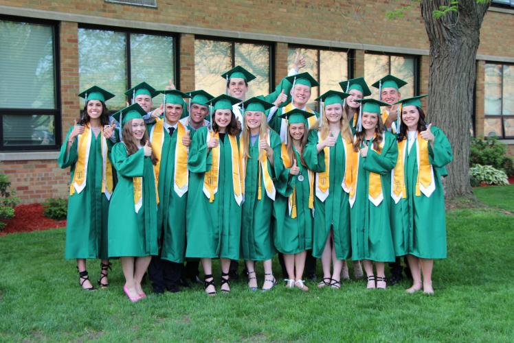 Regis Catholic School Eau Claire, Wisconsin Graduation