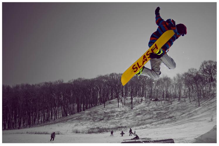 Jacob Taylor Photography - Snowboard Jump