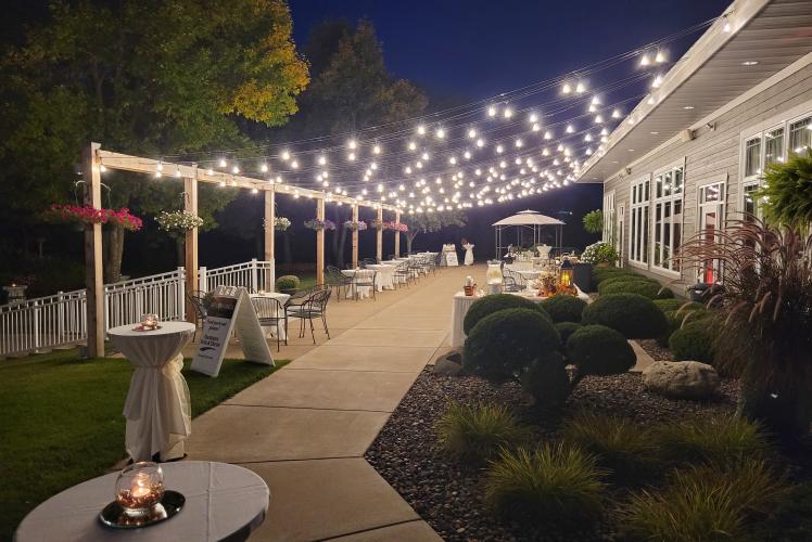 Main Patio at Night
