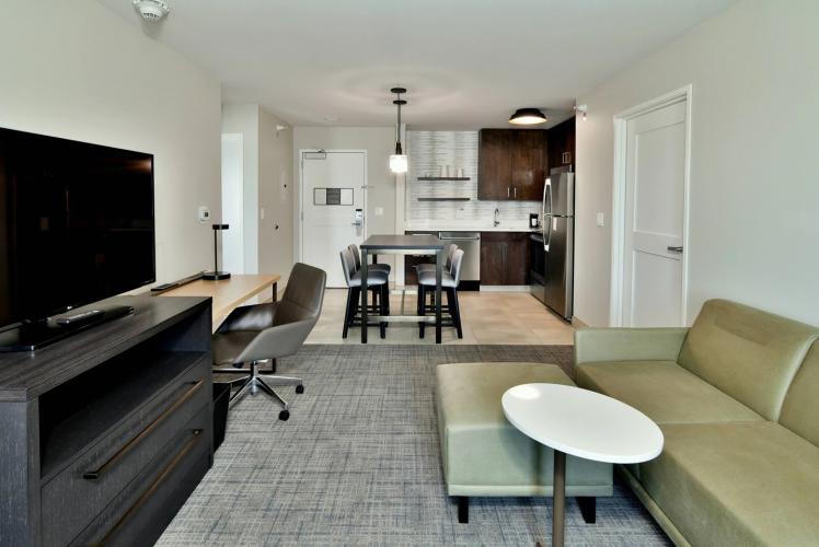 Residence Inn by Marriot Living and Kitchen Area