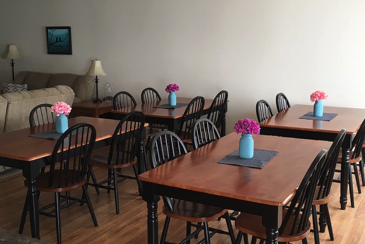 Willow Retreat Center Dining Room