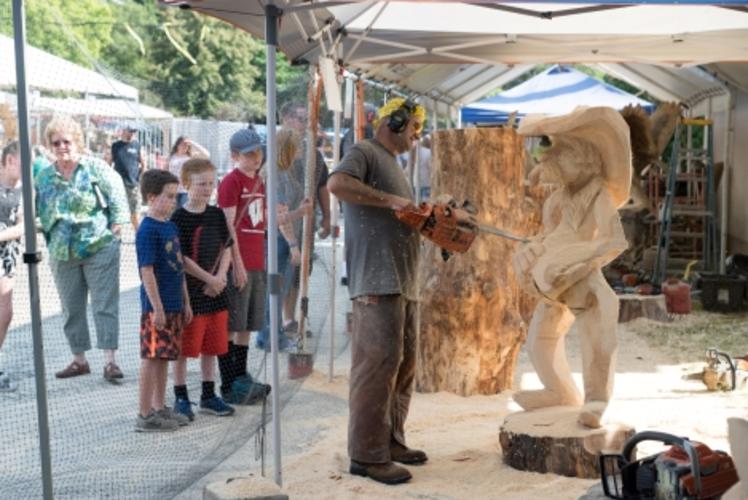 US Open Chainsaw Sculpture Championship Eau Claire