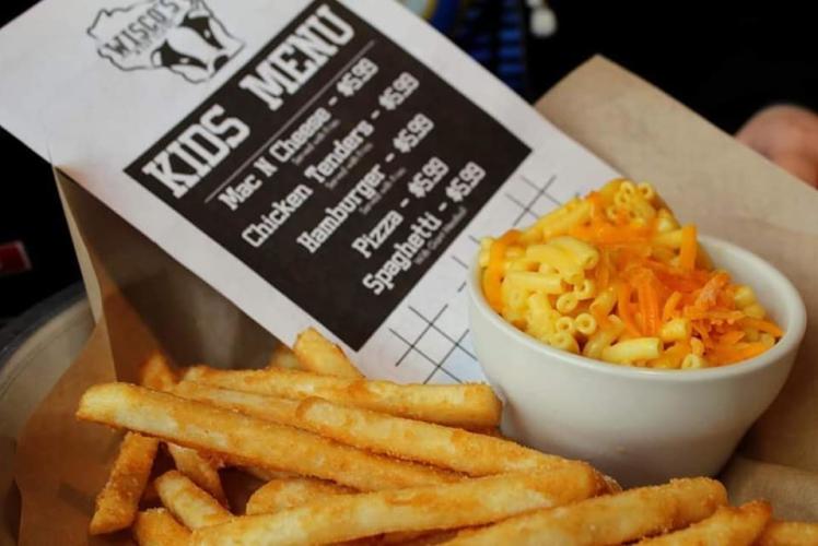 Wisco's Eau Claire Kid's Meal - Mac & Cheese