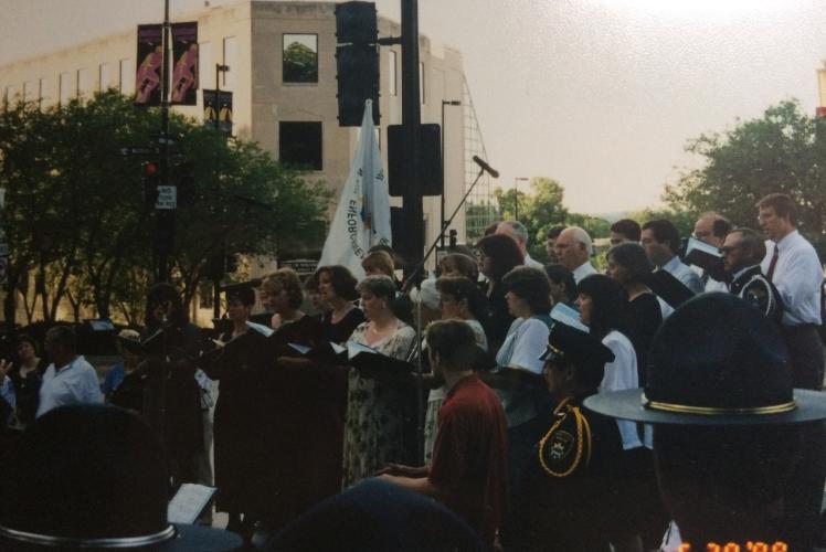 Wisconsin Law Enforcement Memorial Dedication, Madison WI - 1998