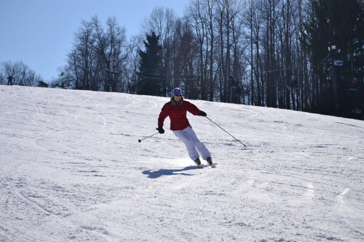 Skiing at Snow Trails
