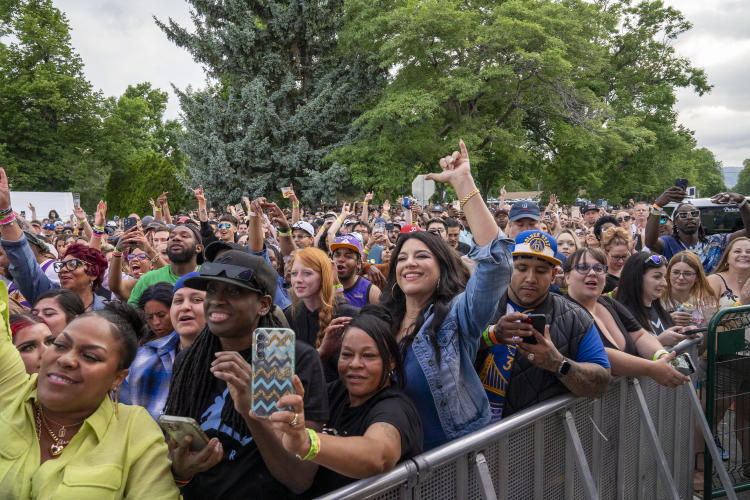 Taste of Fort Collins 2024 crowd
