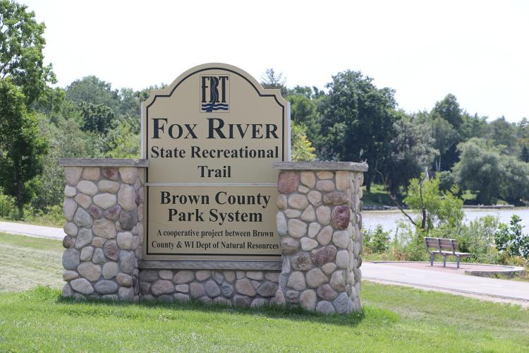 Fox River Trail in De Pere