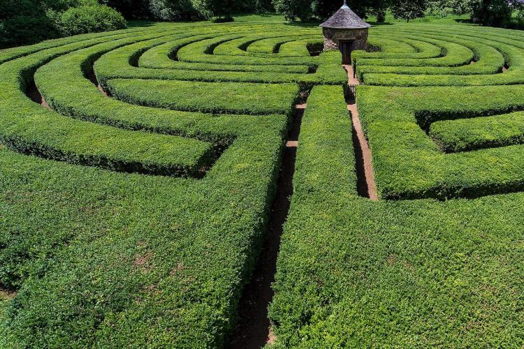 Harmonist Labyrinth, New Harmony