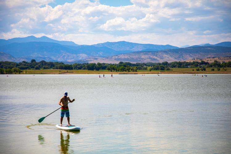 Mcintosh Lake Paddleboard