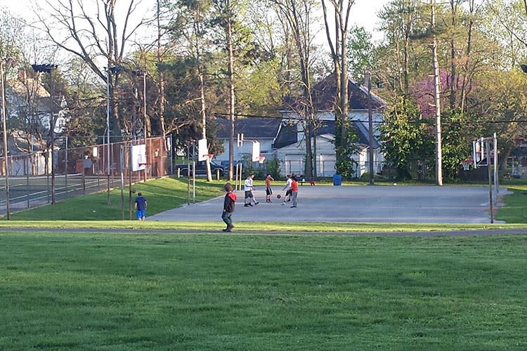 Basketball is always a popular Indiana passtime.
