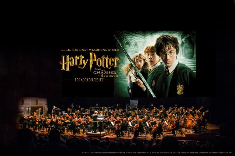 Harry Potter with orchestra c Warner Bros