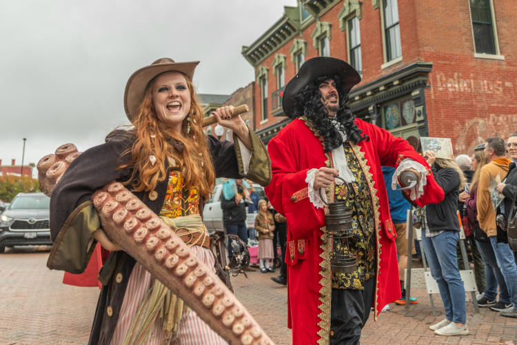 Legends & Lanterns Captain hook & Sea Creature