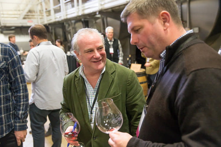 Auction attendees