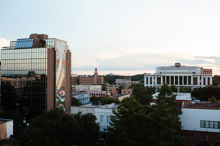 Downtown Lafayette - Aerial