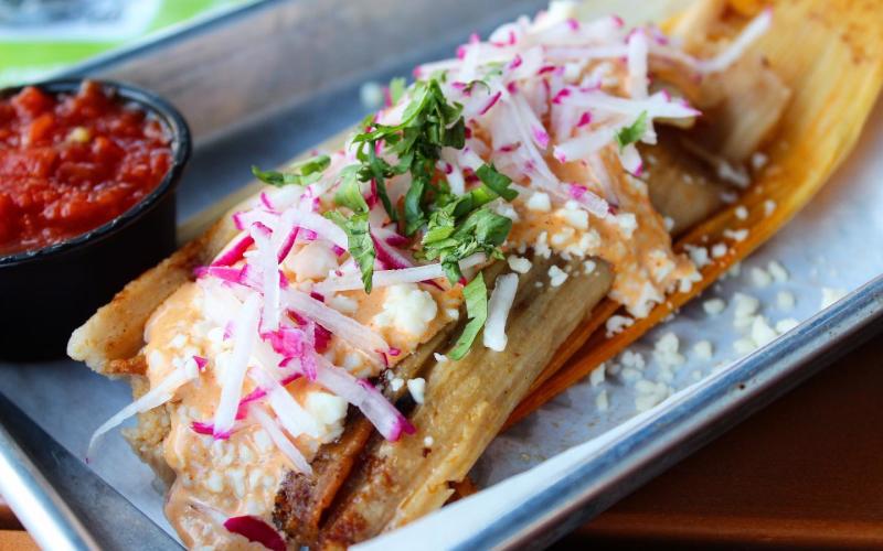 Social Cantina tamale