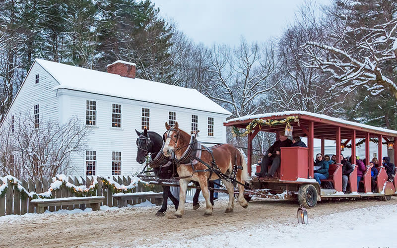 Old Sturbridge Village at Christmas Time