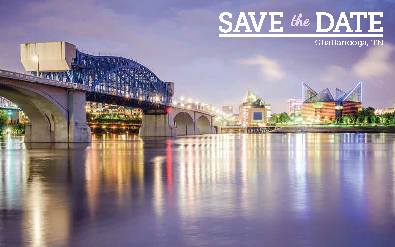 Save the Date Chattanooga Postcard - Web