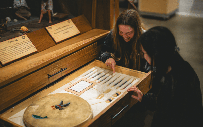 history museum exhibit