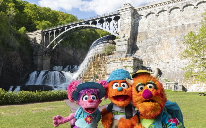 Sesame Street at Croton Gorge Park in Westchester County