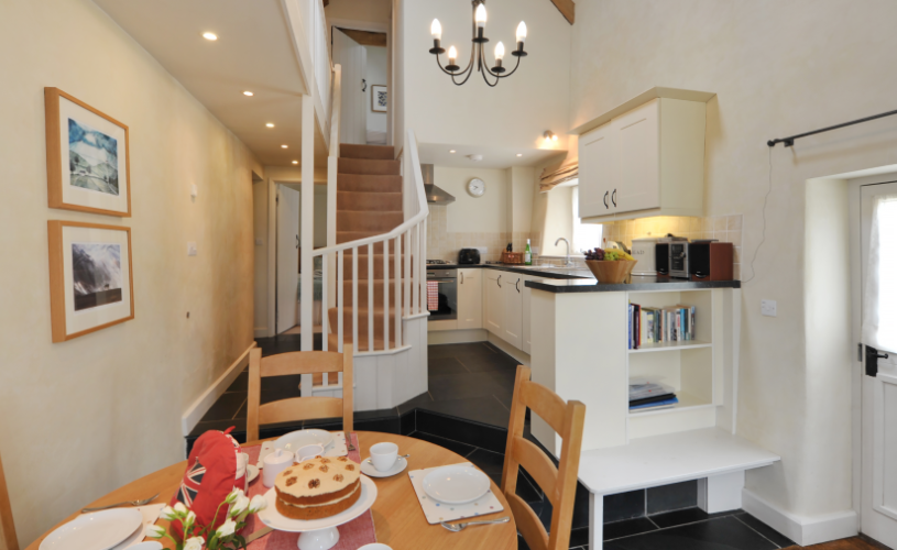 Interior of one of the cottages at Park Farm Country Cottages - credit Park Farm Country Cottages