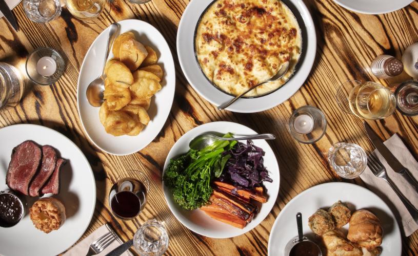 Sunday roast at Harbour House - credit Harbour House