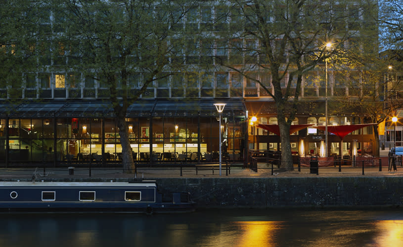 Exterior of The Bristol Hotel on Bristol's Harbourside - credit The Bristol