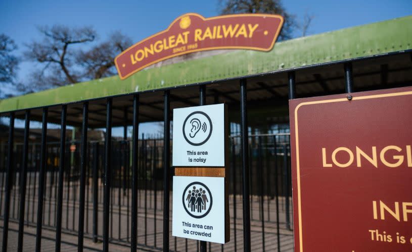 Accessibility Case Study - Longleat Railway Sensory Signs