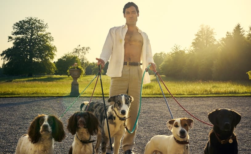 Alex Hassell as Rupert Campbell-Black in Rivals - credit Disney+
