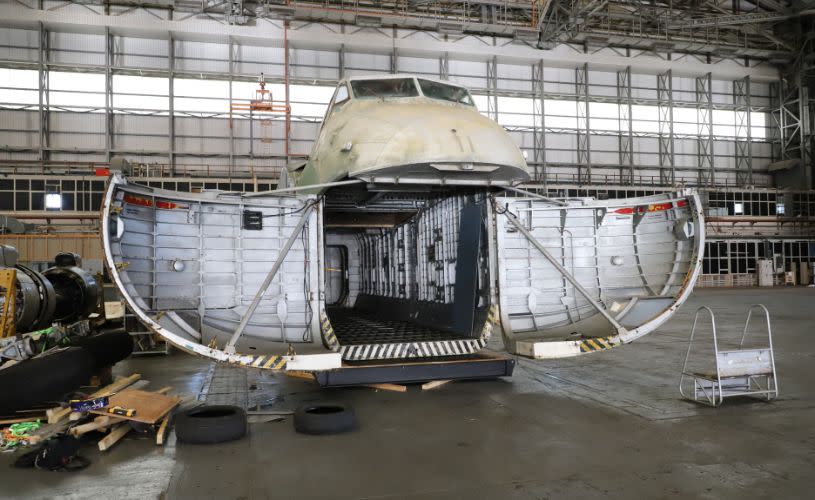Bristol Freighter Type 170 at Aerospace Bristol - credit Aerospace Bristol