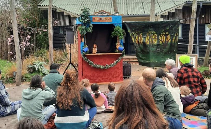 Puppet show at Windmill Hill City Farm