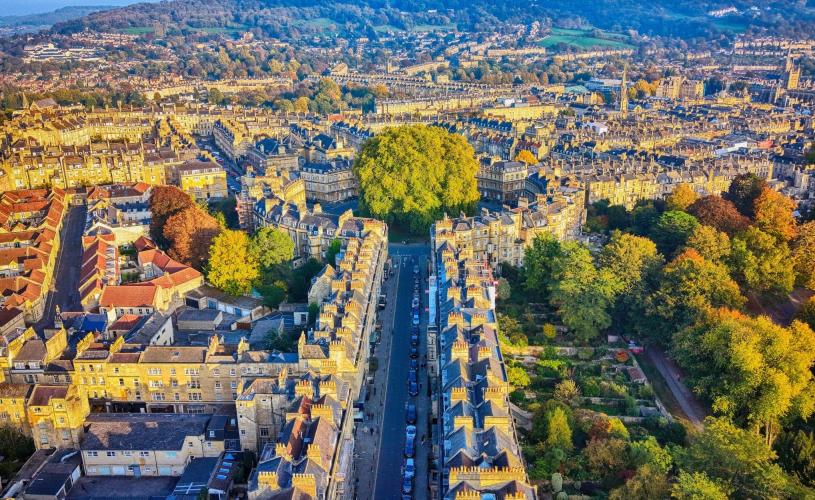 Bath Aerial View