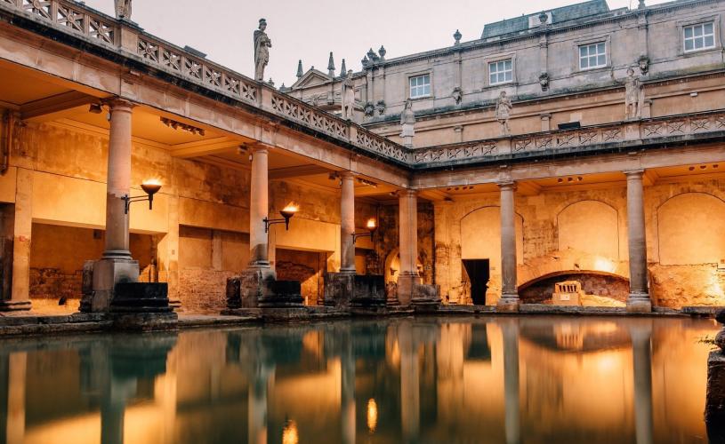 Bath Venues Roman Baths Torchlit Summer Evenings