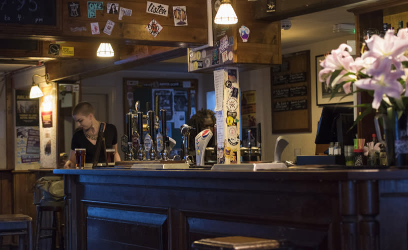 Interior of The Bell in Stokes Croft, Bristol - credit The Bell
