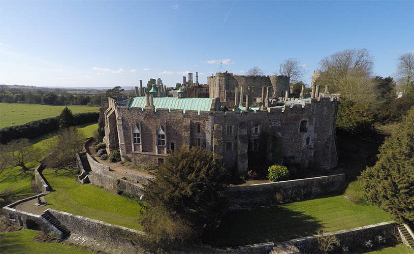 Berkeley Castle and grounds